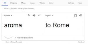Google Translate error